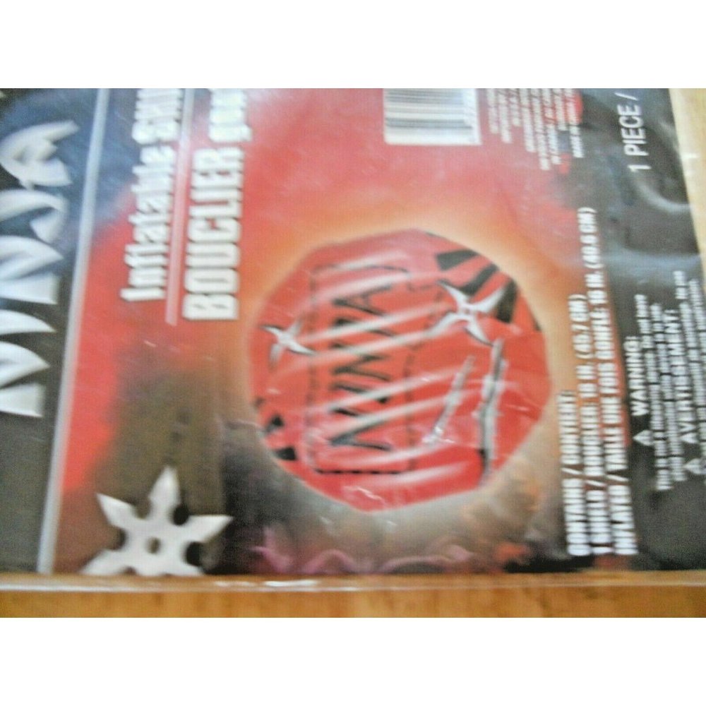 NIP NINJA Inflatable Shield 18" Tall CUTE